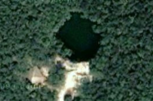 El Cenote sagrado de Chichén Itzá en los mapas de Turismo Google